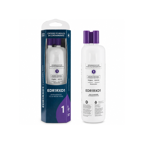 EDR1RXD1 Refrigerator Water Filter - Replacement for Whirlpool & Everydrop® Filter 1