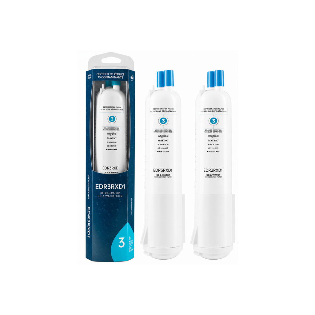 EDR3RXD1 Refrigerator Water Filter - Replacement for Whirlpool & Everydrop® Filter 3