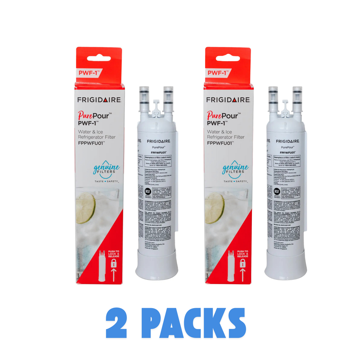 Frigidaire® FPPWFU01 Genuine Refrigerator Water Filter