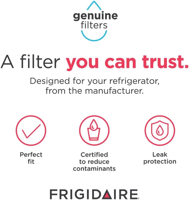 Frigidaire® FPPWFU01 Genuine Refrigerator Water Filter