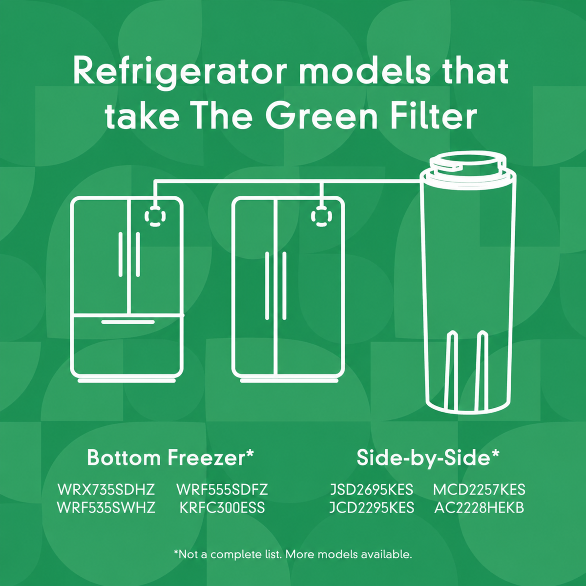 EDR4RXD1 Refrigerator Water Filter 4
