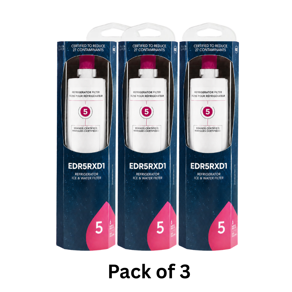 Replacement for EDR5RXD1 Refrigerator Water Filter, Compatible with Whirlpool refrigerators