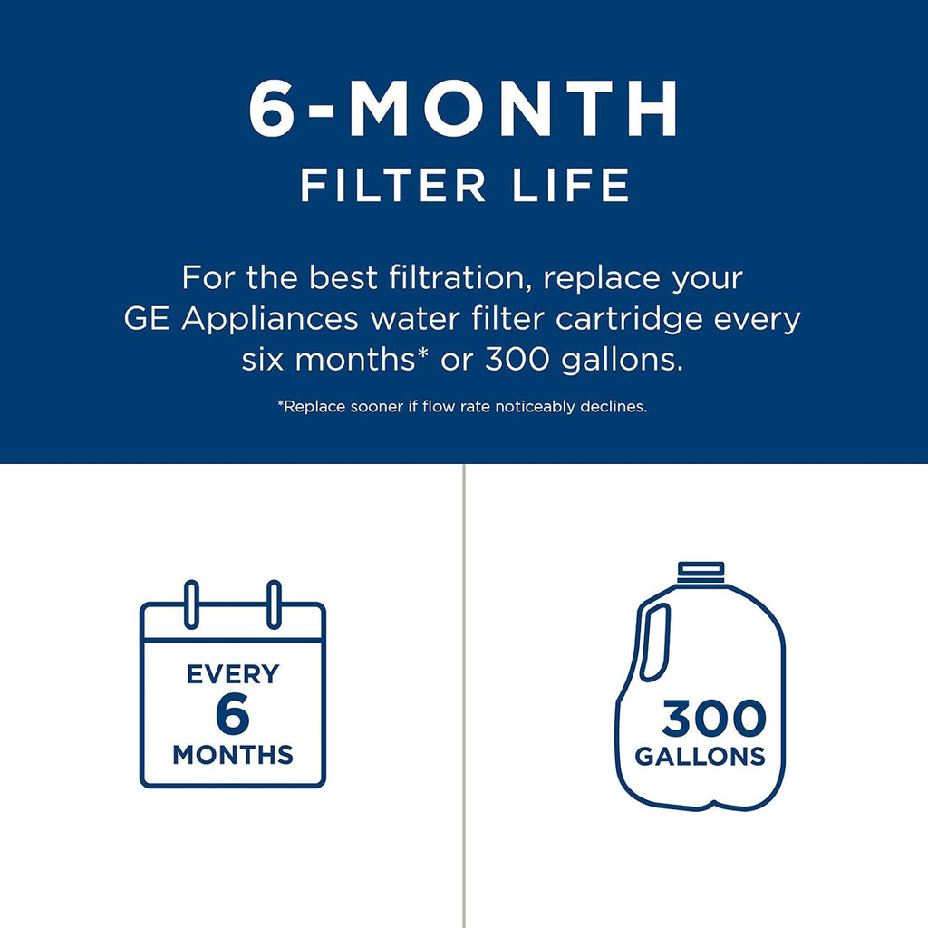GE® MWF Refrigerator Water Filter