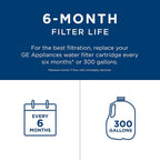 GE® MWF Refrigerator Water Filter