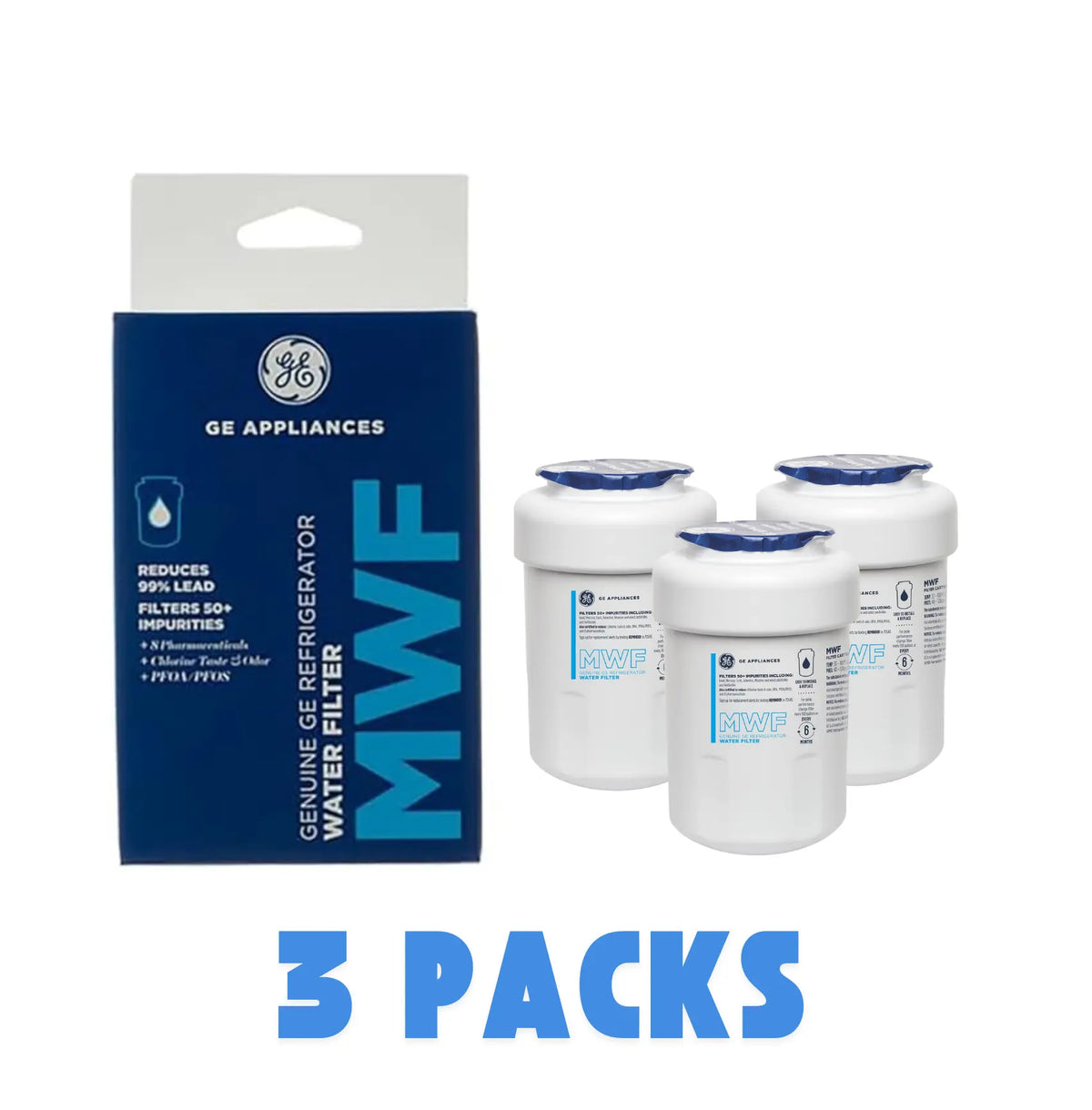 GE® MWF Refrigerator Water Filter