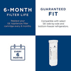 GE® XWF Replacement Refrigerator Water Filter - Genuine