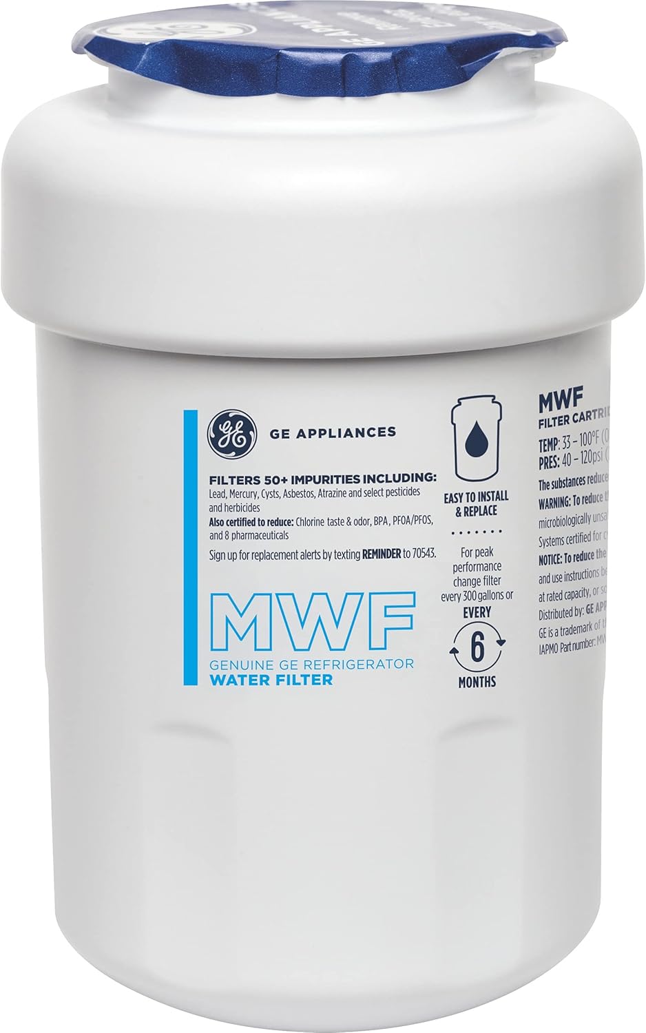 GE® MWF Refrigerator Water Filter